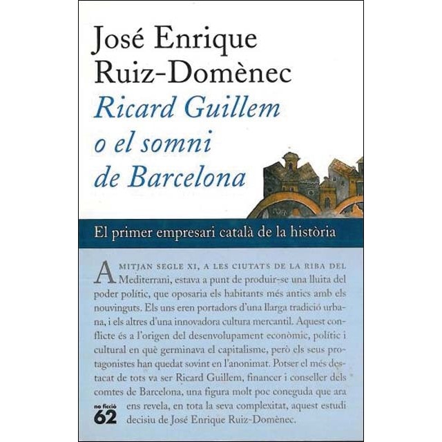 Imagen 0 de Ricard Guillem, o el somni de Barcelona  (Tapa blanda con solapas)