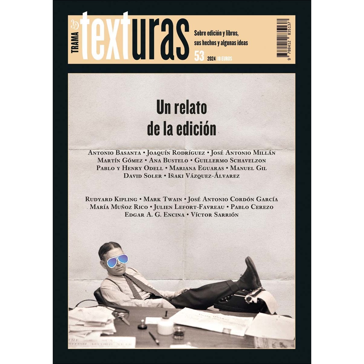 Texturas 53: Un relato de la edición (Capa mole) 1