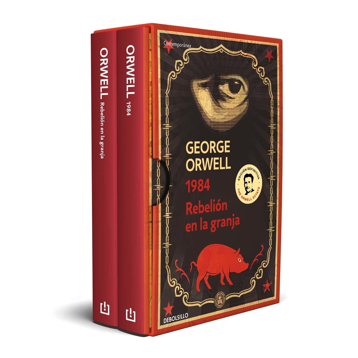Imagen 0 de Pack George Orwell. Ediciones definitivas avaladas por The Orwell Estate: 1984 | Rebelión en la granja (Bolsillo) (Tapa blanda)