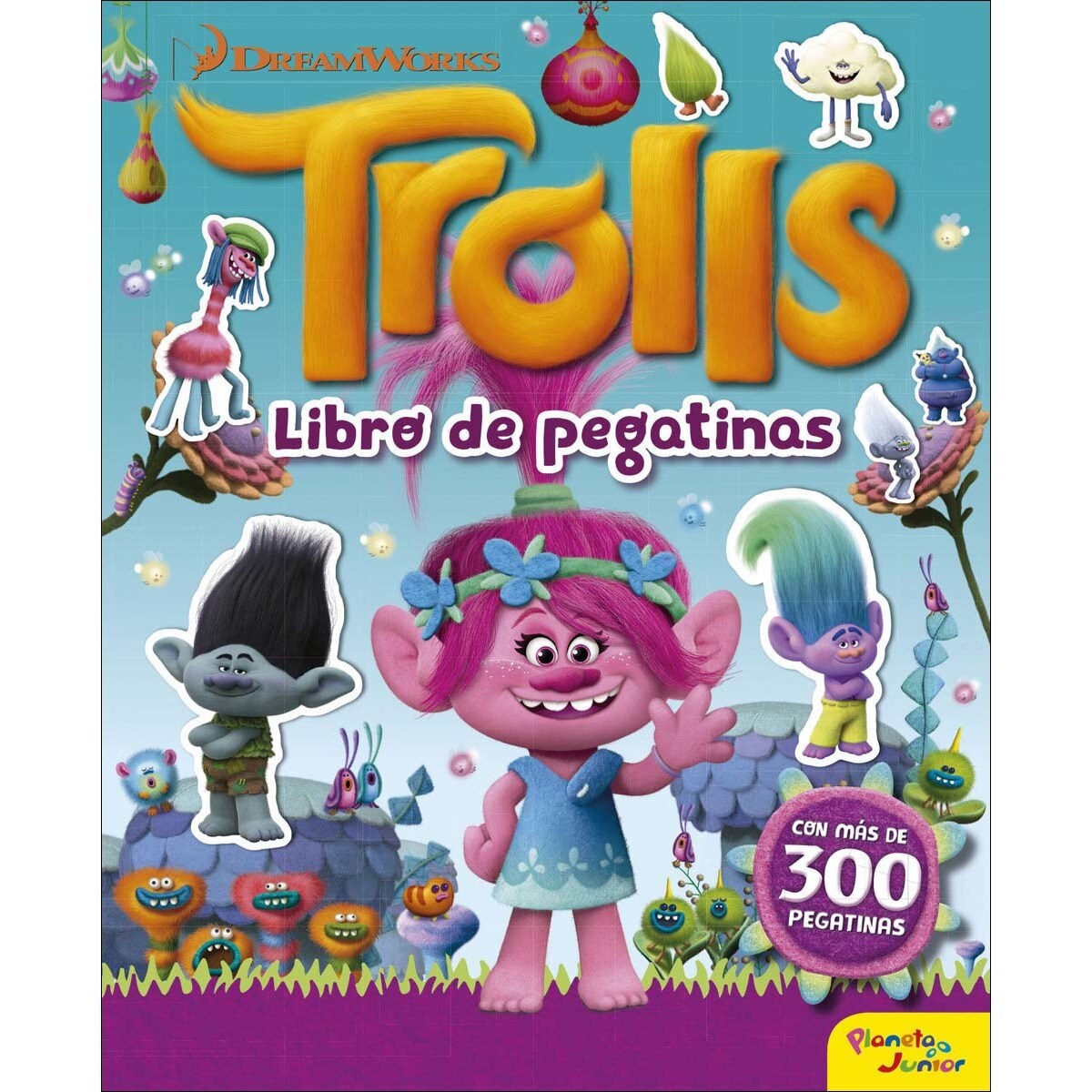 Imagem 0 de Trolls. Libro de pegatinas(Tapa blanda)