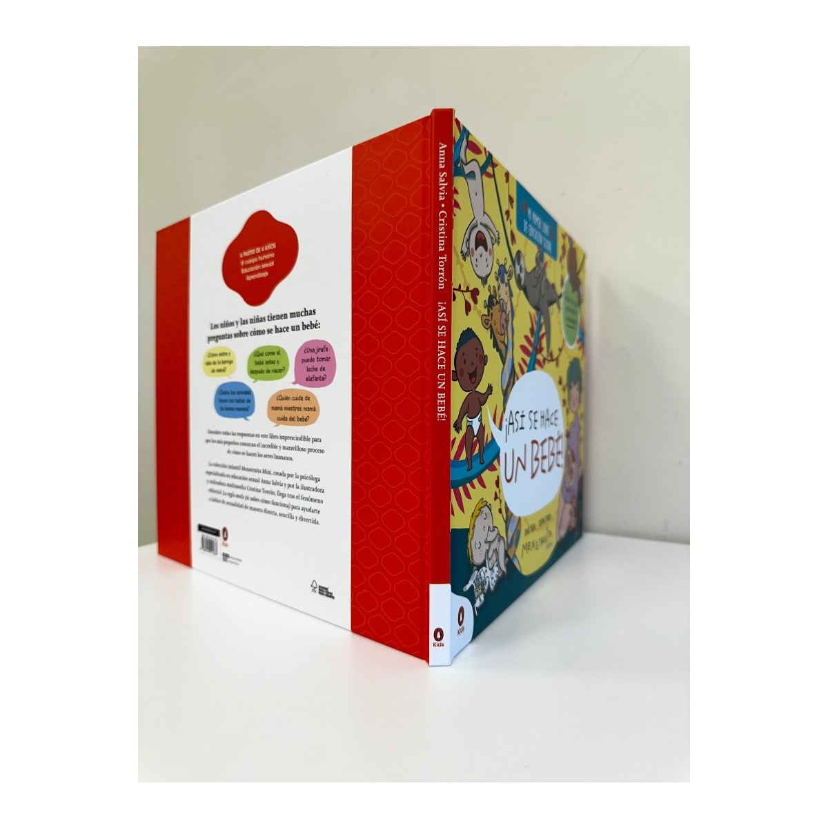 ¡Así se hace un bebé! (mini Menstruita): Mi primer libro de educación sexual  (Tapa dura) 9