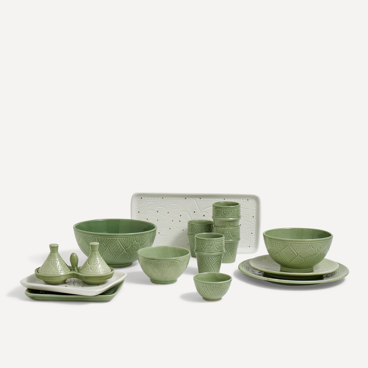 Travessa Empreinte Sans Or Verde-menta-4