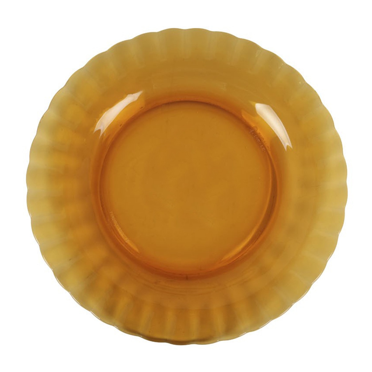 Plato llano Picardie Ambar Duralex Ámbar-1