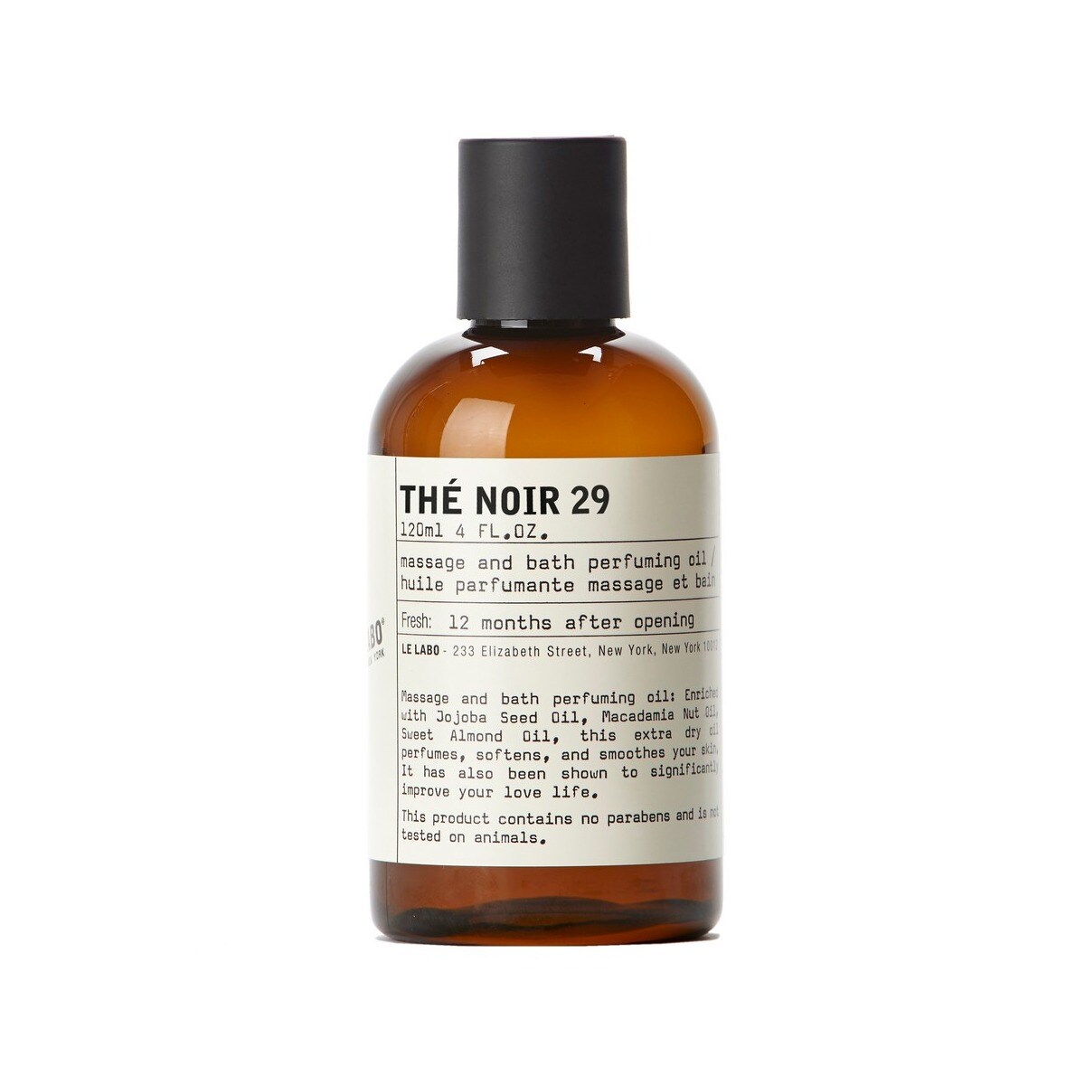 Óleo para Massagem e Banho THÉ NOIR 29 - 120 ml 1