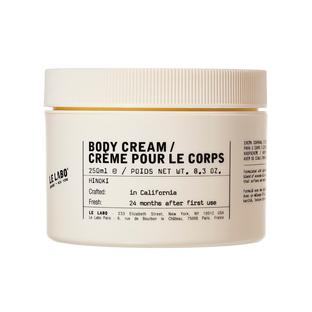 Creme Corporal Hinoki - 250 ml 1