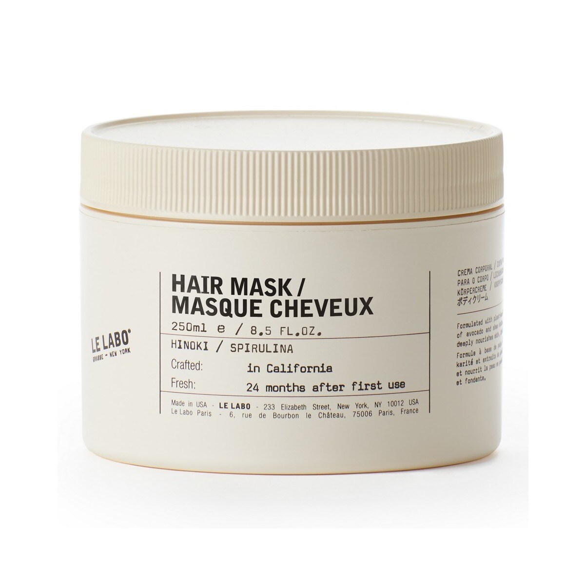 Máscara Capilar Hinoki e Spirulina - 250 ml 1