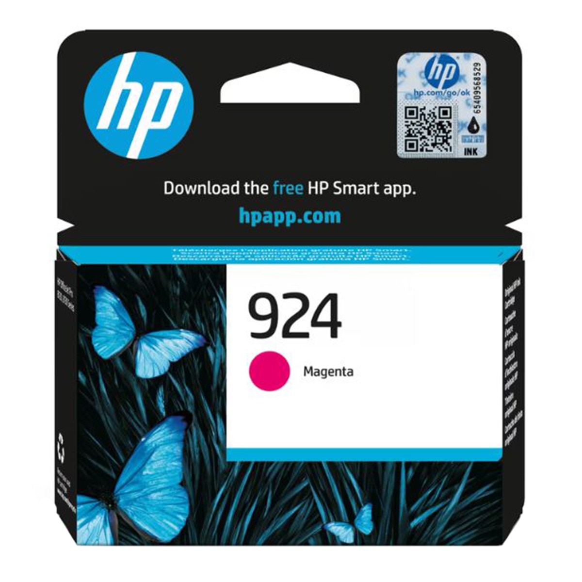 Imagen 0 de Cartucho de tinta original HP 924 magenta (4K0U4NE)