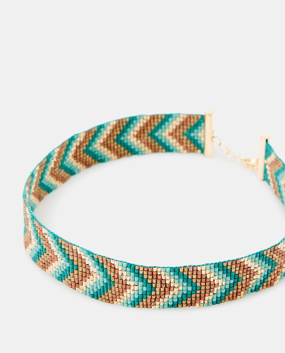 Choker com Missangas Sabão-2