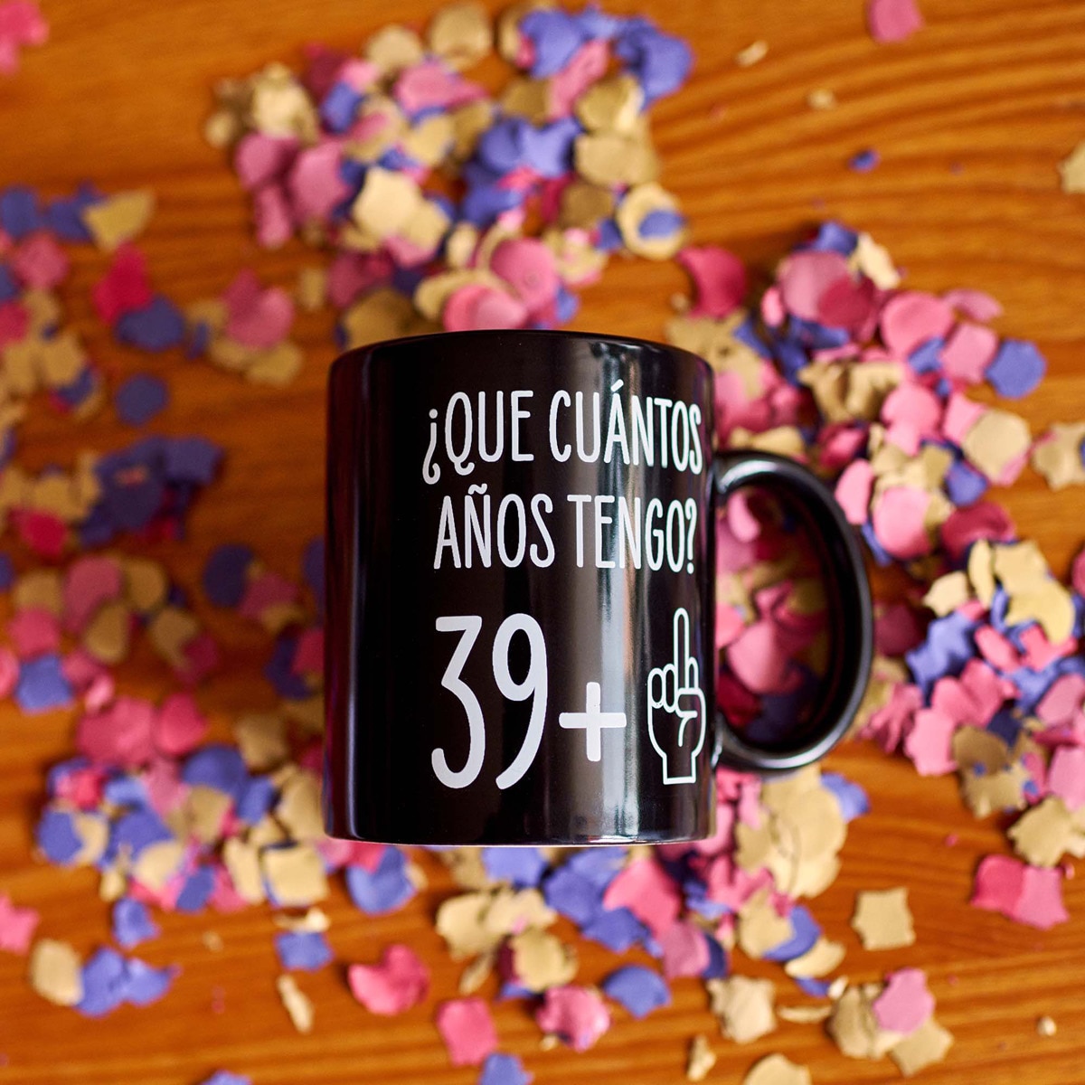 Caneca Miss Miserable para 40 Cumpleaños ¿Que Cuántos Años Tengo? 39+1 5