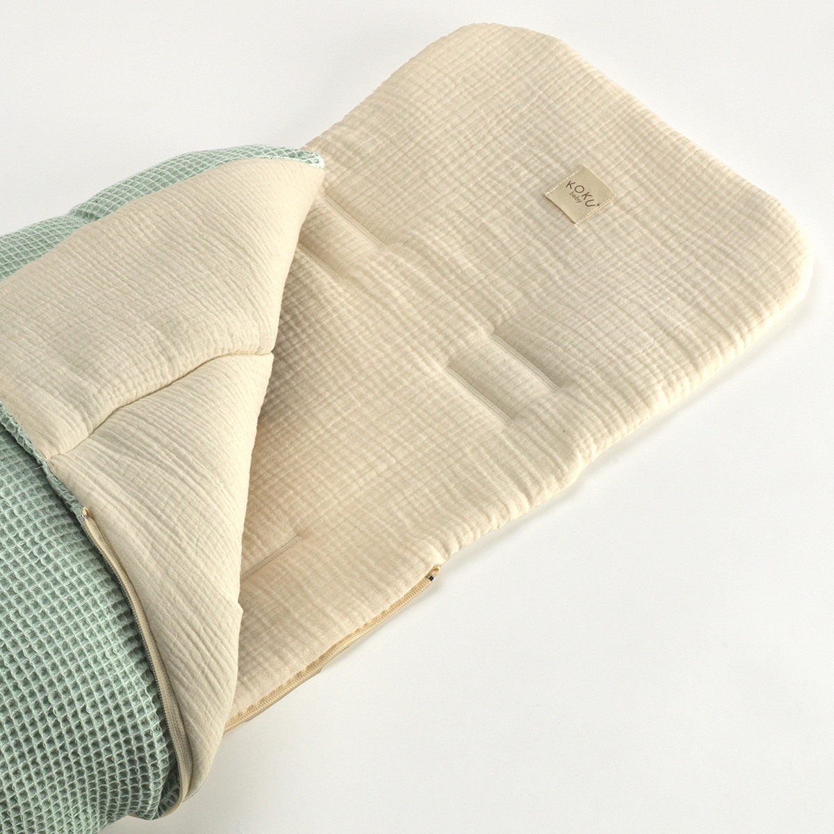 Saco para silla de paseo waffle Mint Menta-2