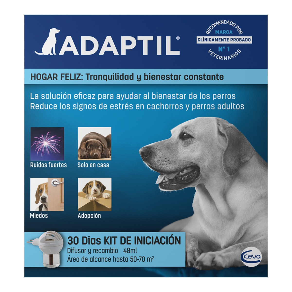 Difusor y recambio para perros Adaptil 48 ml 1