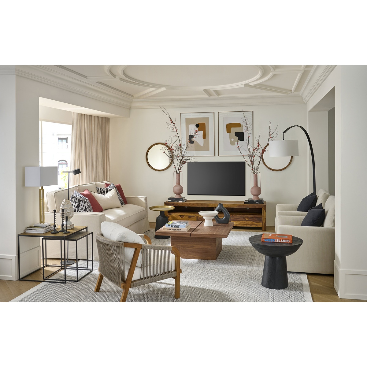 Cortina Confecionada com Sistema Multiusos Cumbo Verde-9