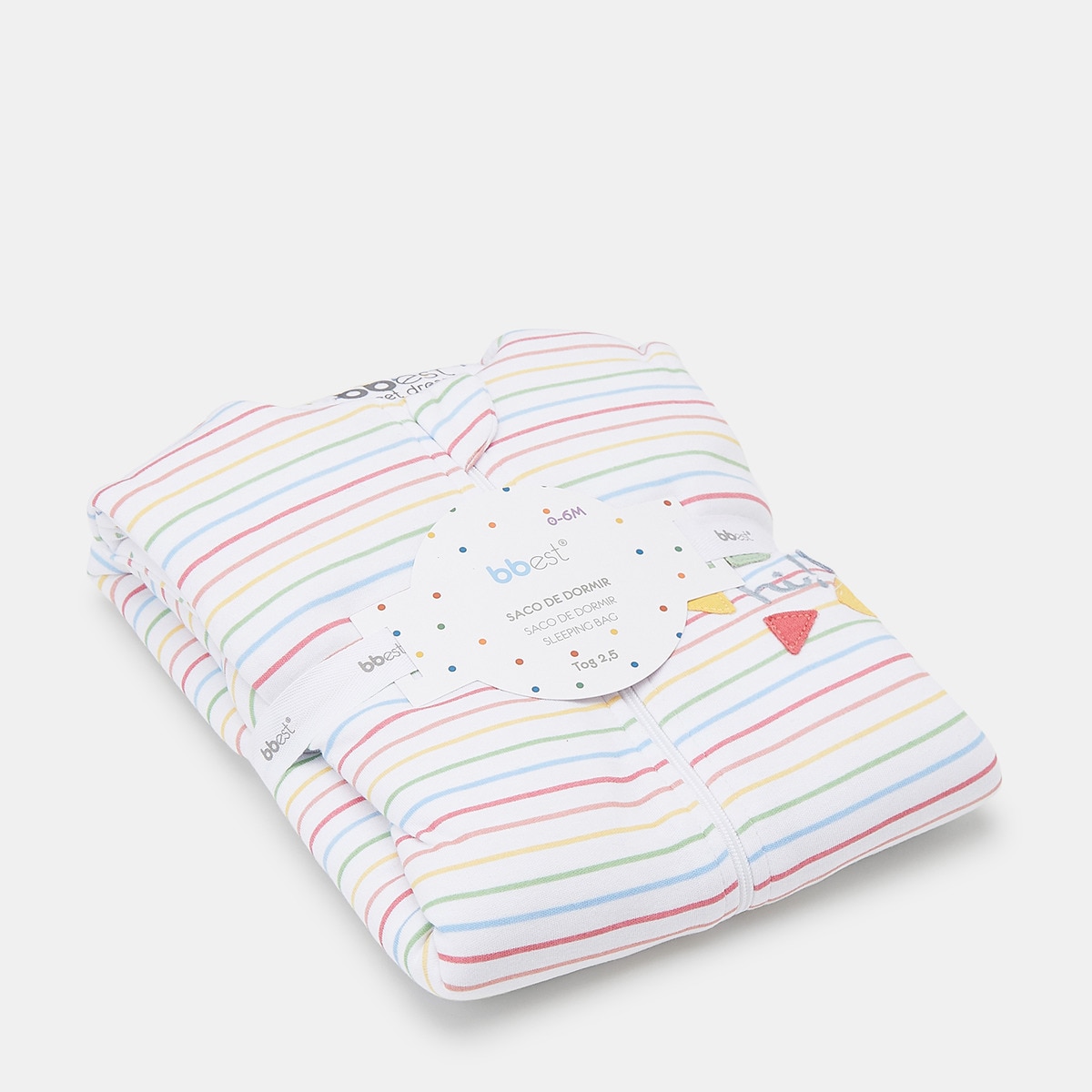 Saco de Dormir Básico Tog 2.5 Riscas (Disponível em Várias Medidas) Multicolor-5