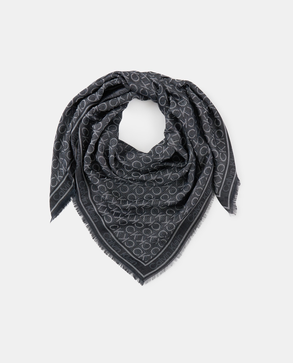 Lenço 130x130 Preto-2