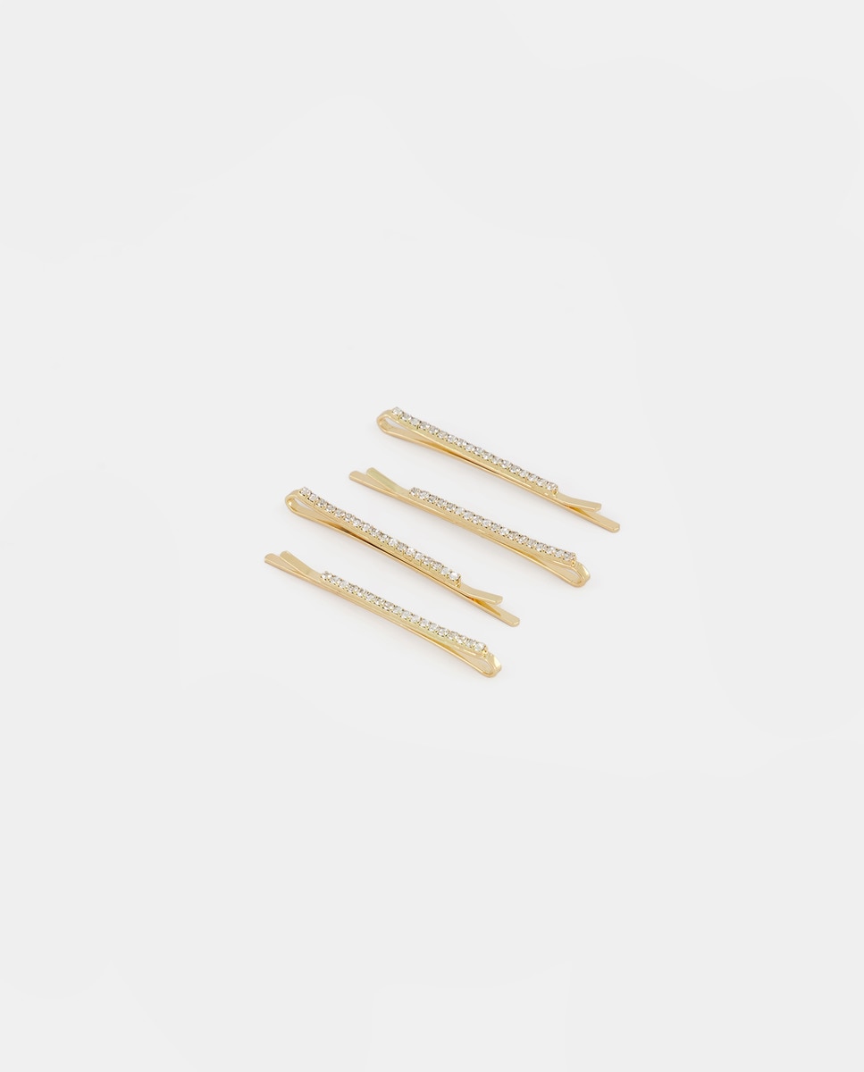 Imagem 0 de Pack de 4 Clips Metálicos - Dourado