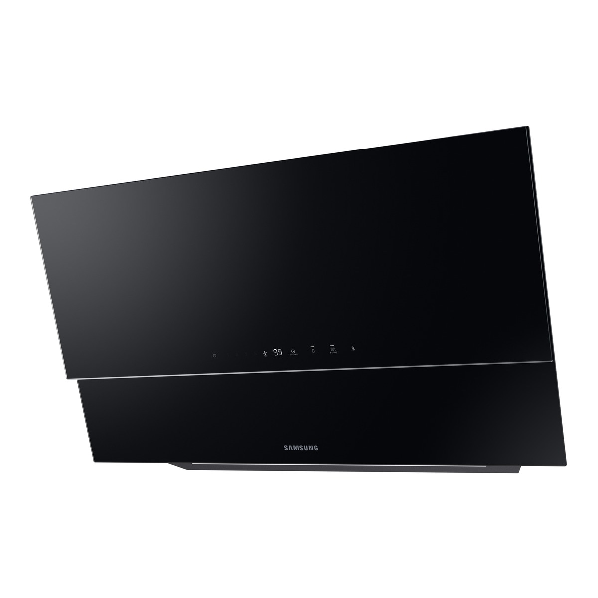 Campana decorativa Samsung 5 velocidades - NK36C9804WB/UR Cristal negro-4