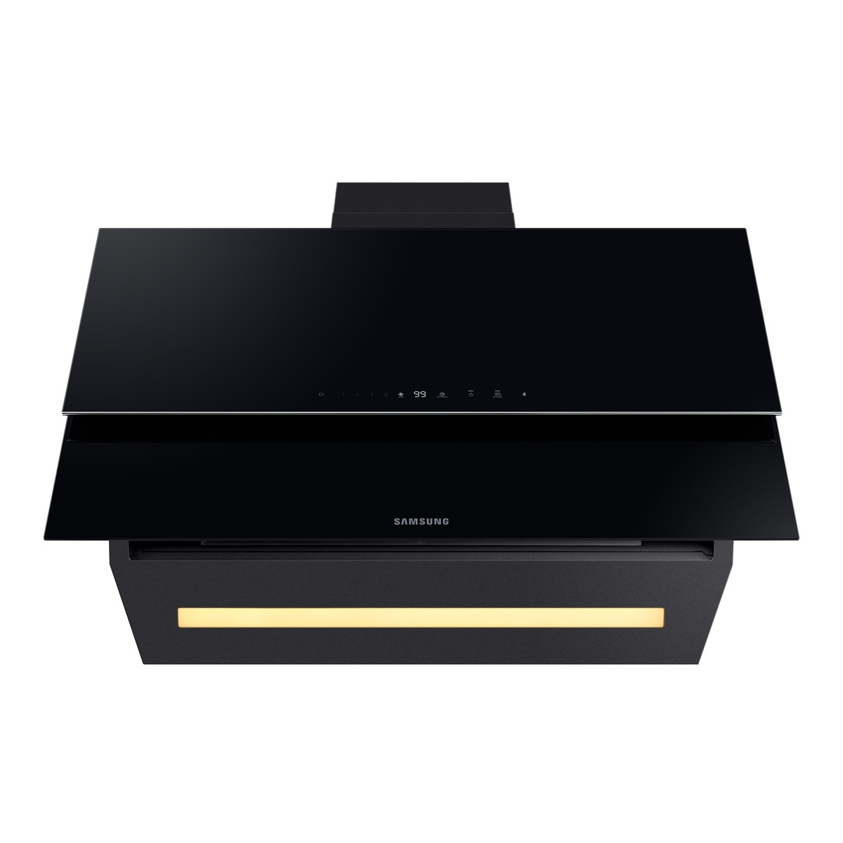 Campana decorativa Samsung 5 velocidades - NK36C9804WB/UR Cristal negro-8