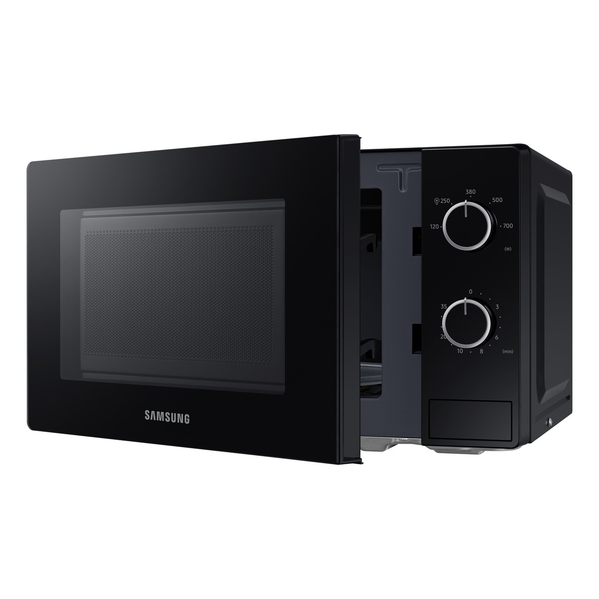 Microondas Samsung 20 litros, sin grill - MS20A3010AL/EC Negro-5