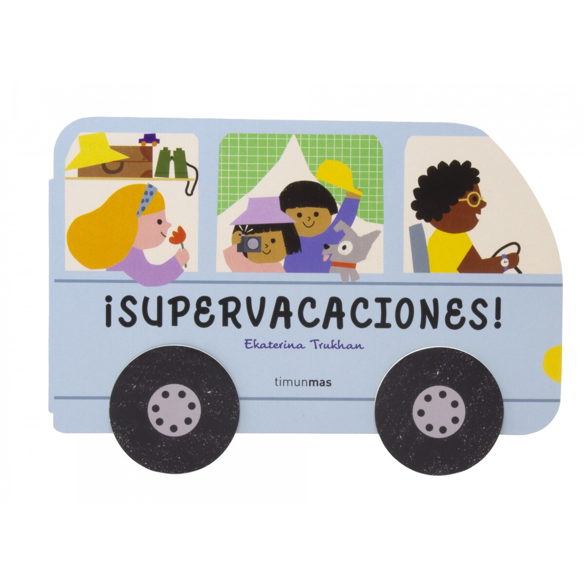 ¡Supervacaciones!: Libro con ruedas 4
