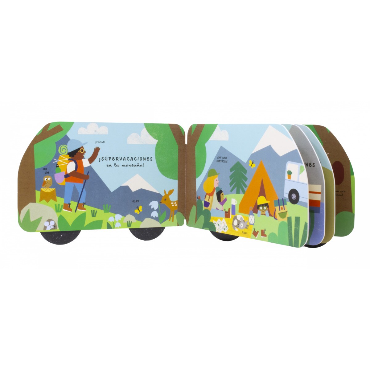 ¡Supervacaciones!: Libro con ruedas 3