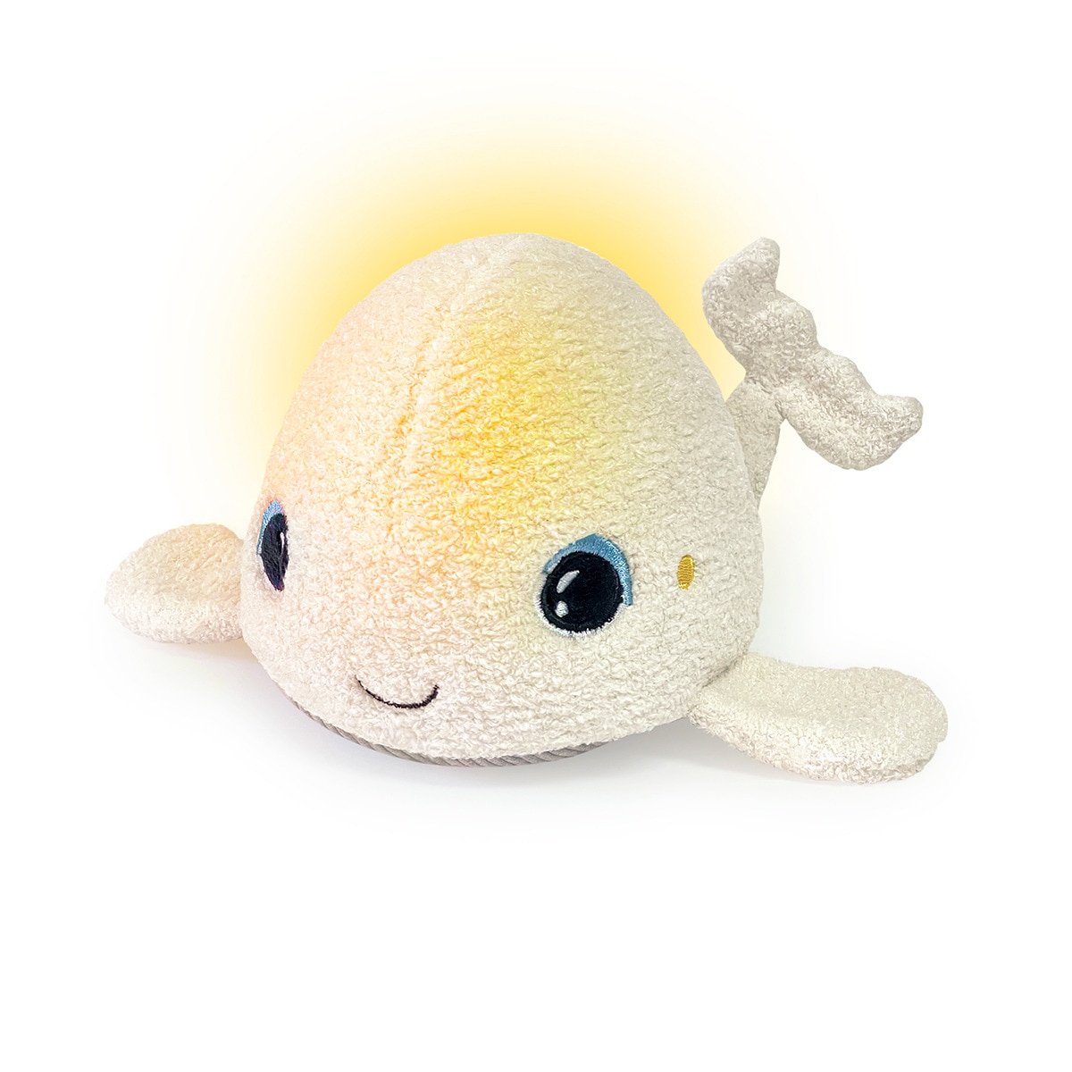 Peluche de Baleia com Luz Bege-2