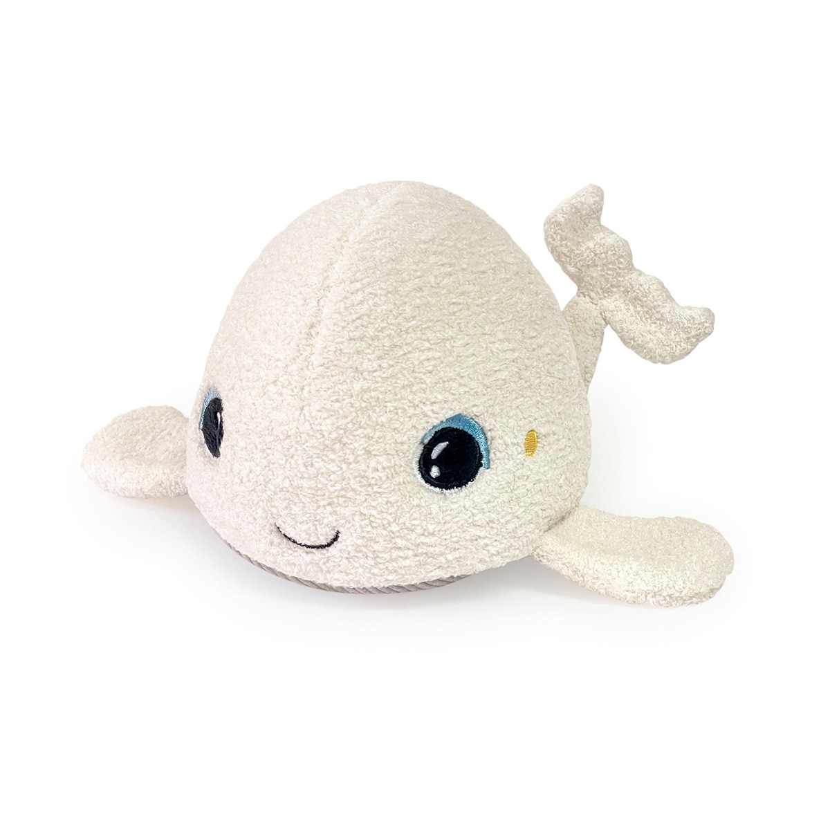Peluche de Baleia com Luz Bege-1