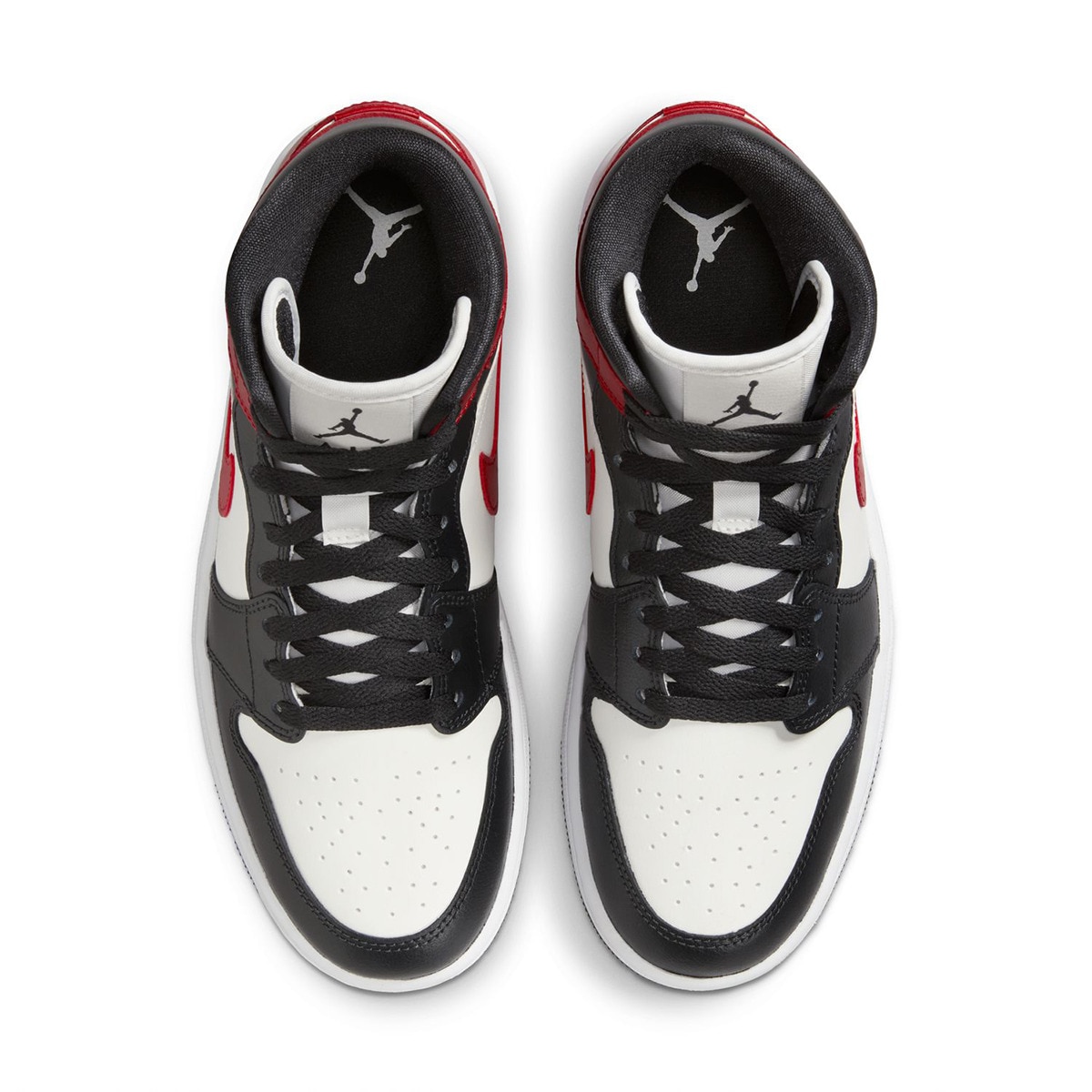 Sapatilhas de Basquetebol de Mulher Air Jordan 1 Mid Branco / Vermelho-3