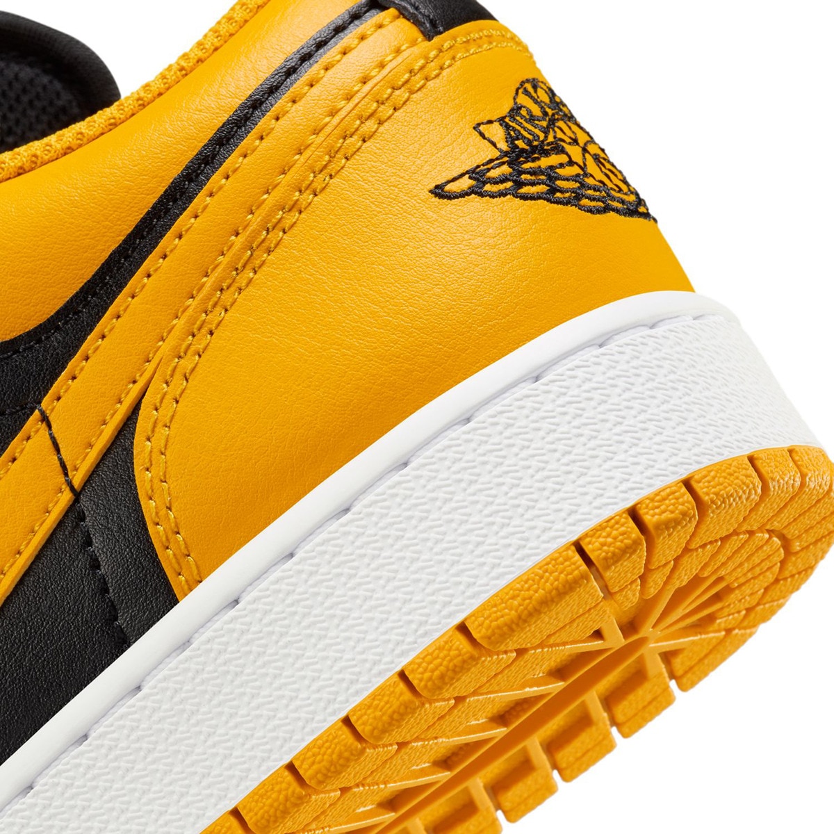 Sapatilhas de Basquetebol de Criança Air Jordan 1 Low Preto / Amarelo-6