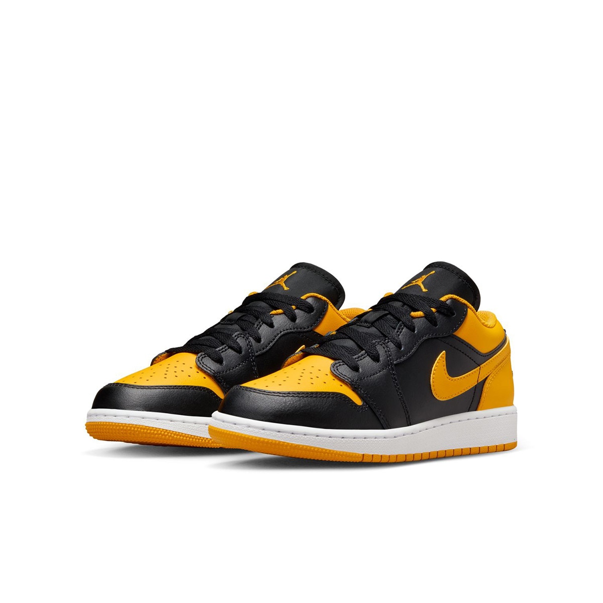 Sapatilhas de Basquetebol de Criança Air Jordan 1 Low Preto / Amarelo-2