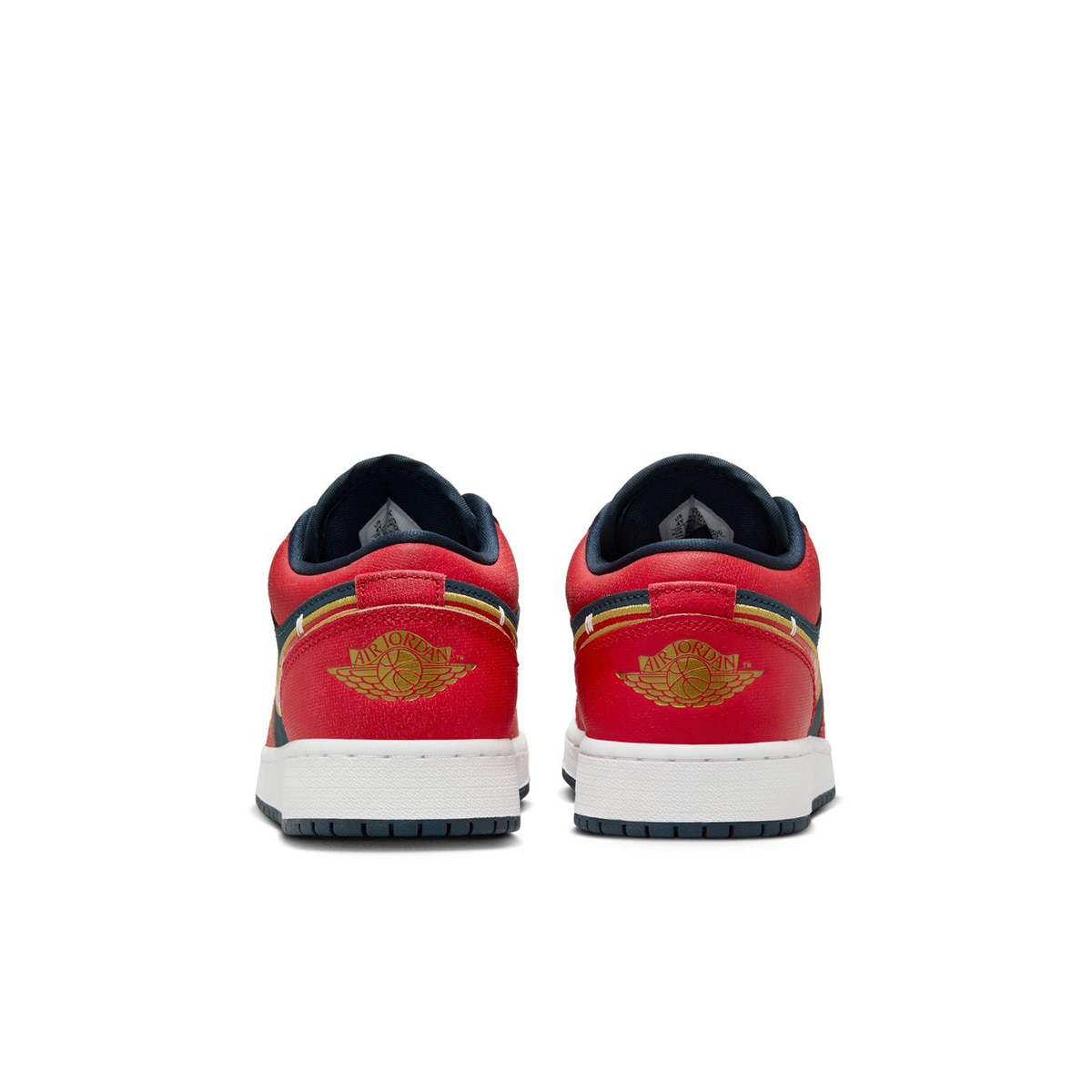 Sapatilhas de Basquetebol de Criança Air Jordan 1 Low SE Azul-marinho / Vermelho-5