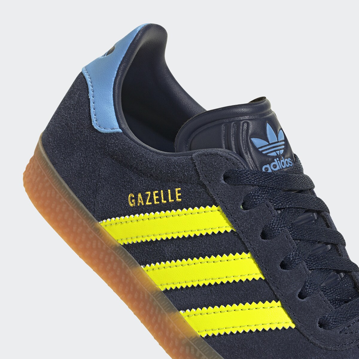 adidas gazelle silver green womens Toddler Gazelle Comfort Closure Elastic Lace main image 1