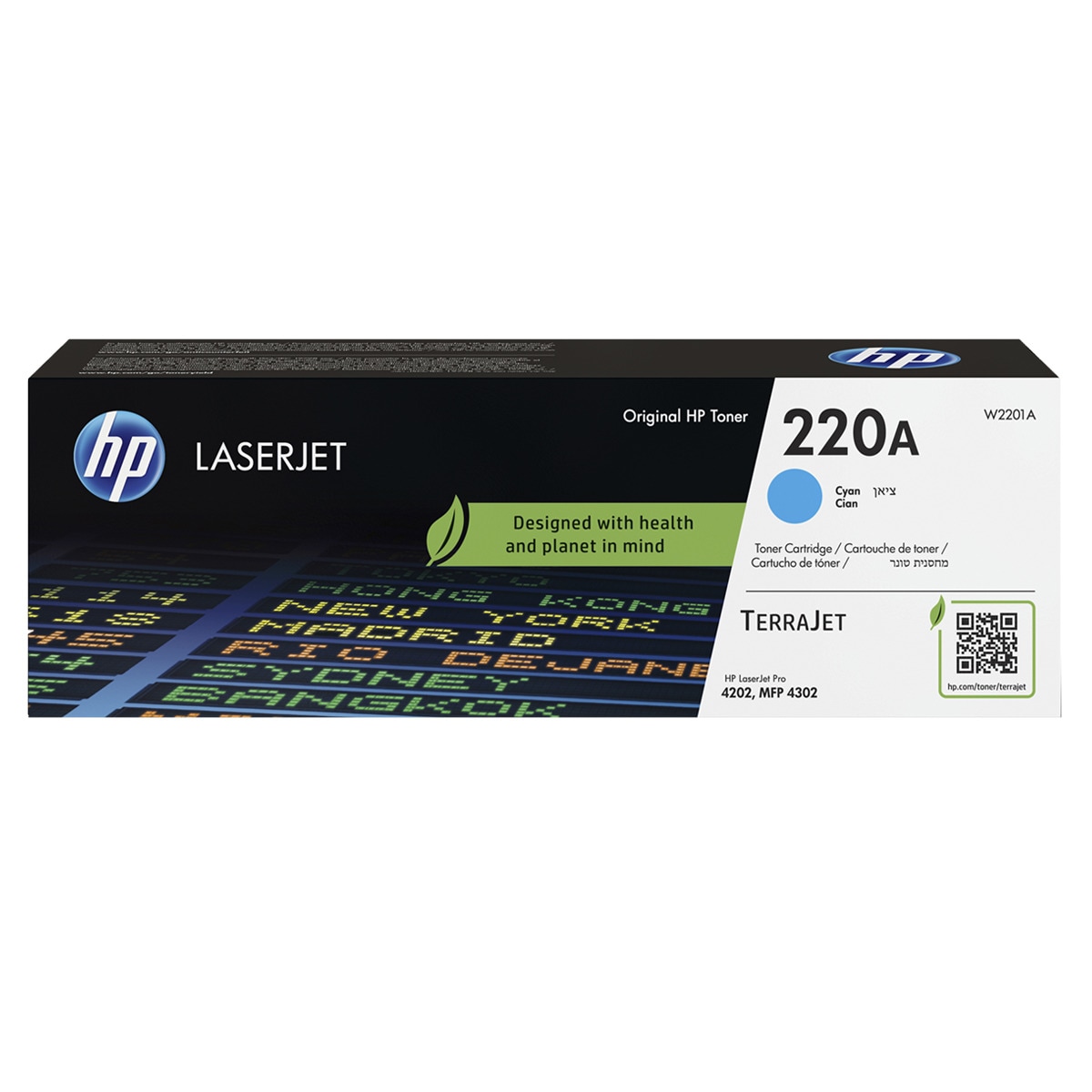 Tóner 220a cian 1800 paginas