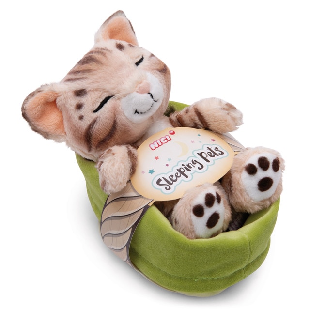 Imagen 0 de Peluche Nici gato bengalí dormilón