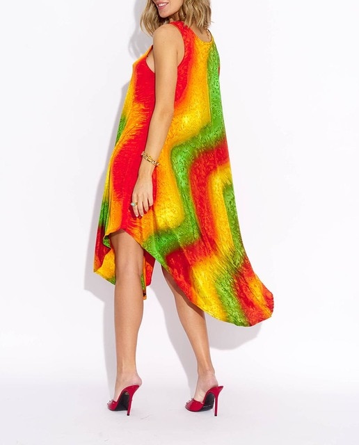 Imagen 0 de Vestido multicolor
