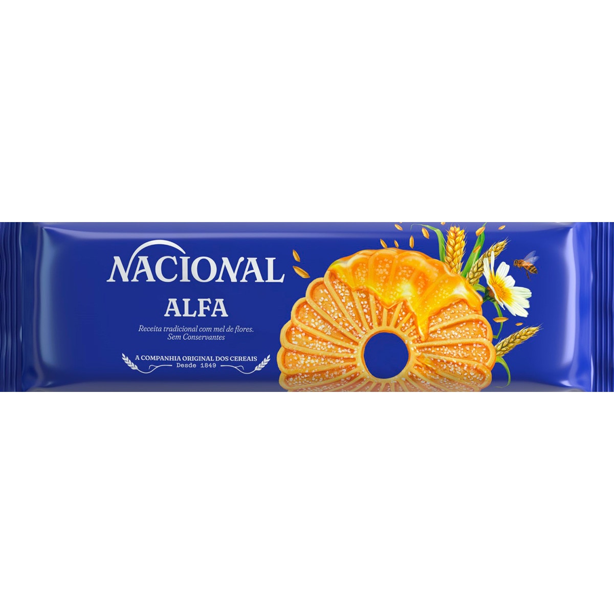 Bolachas Alfa embalagem 180 g