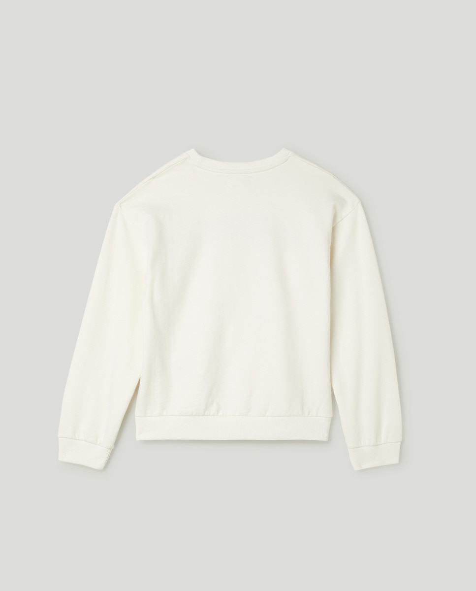 Sudadera Basica Cuello Caja Crudo-2