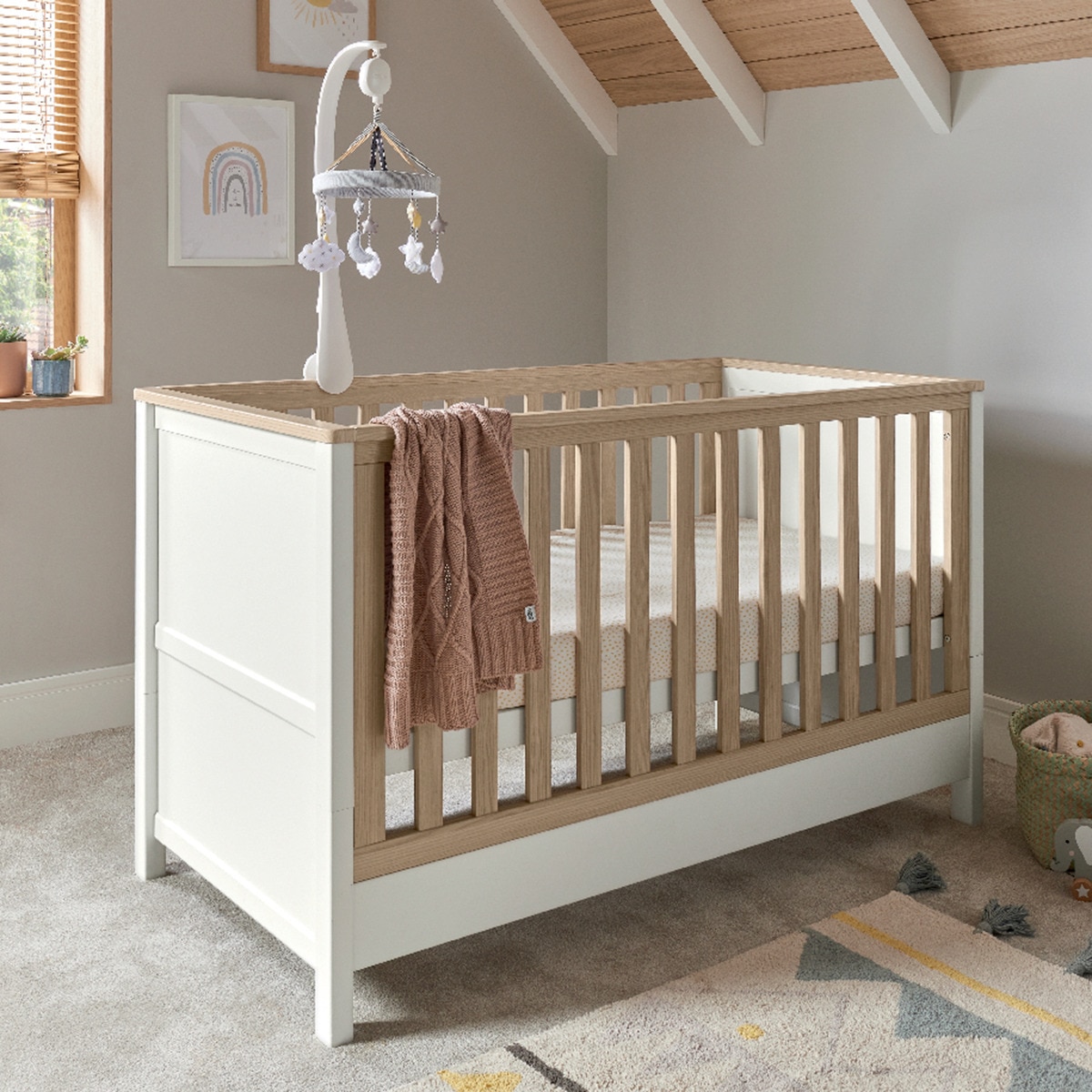 Imagen 0 de Maxi Cuna / Cama Harwell Cashemira- Mamas and Papas Beige