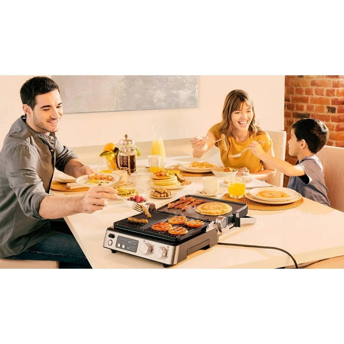 Grelhador de Placas Braun CG7040 MultiGrill 7 e de 2000 W - Inox Inox-4