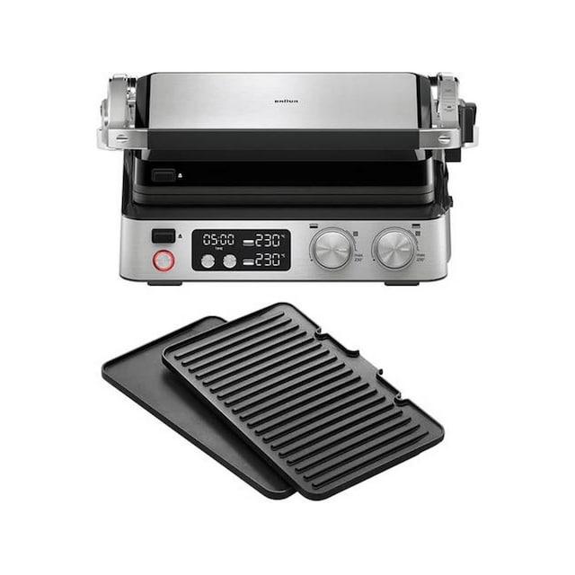 Imagem 0 de Grelhador de Placas Braun CG7040 MultiGrill 7 e de 2000 W - Inox