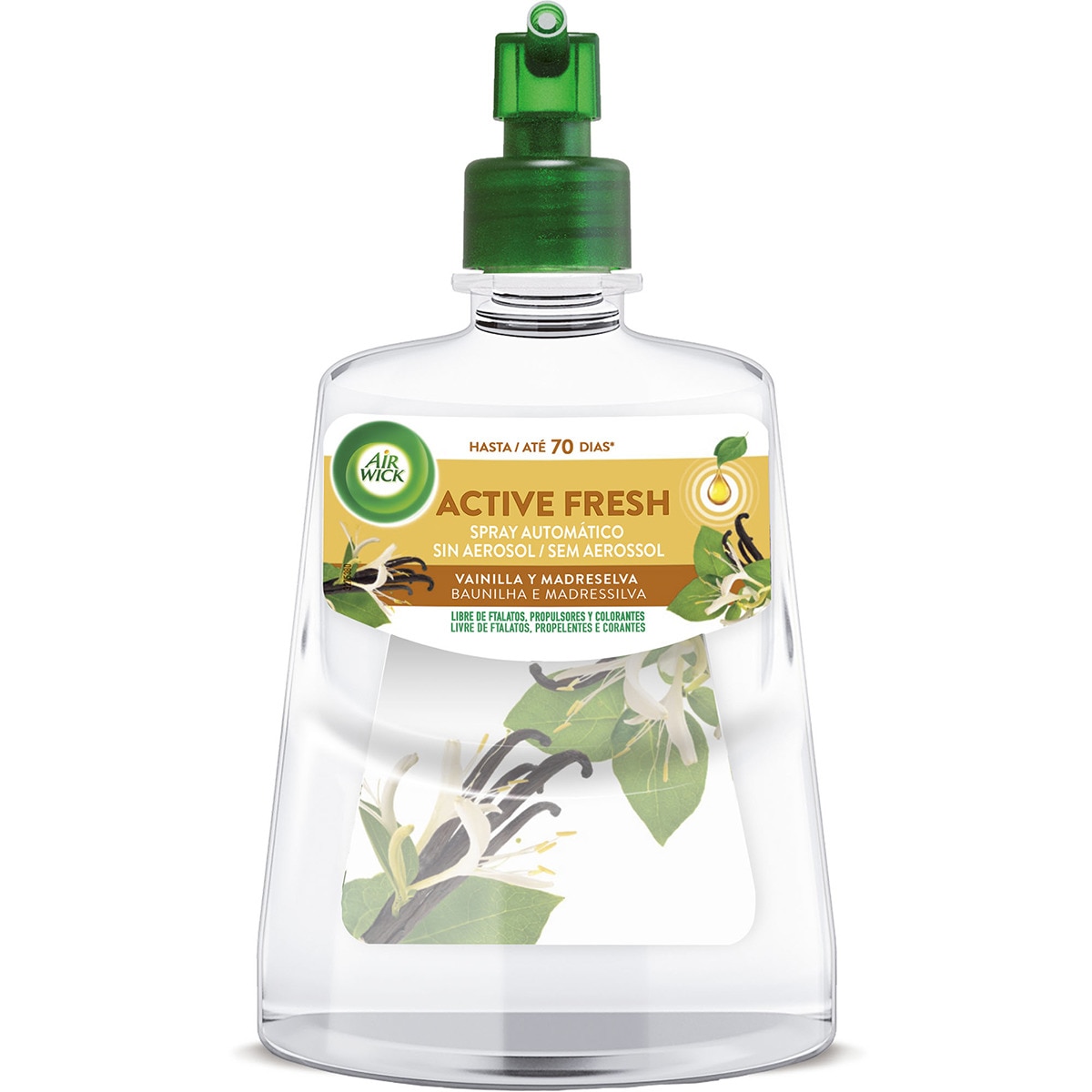Active Fresh ambientador automático vainilla y madreselva recambio 228 ml