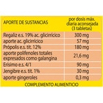 Propolaid PropolGola reine Propolis Lakritze Box 30 Tabletten Funktionalität der oberen Atemwege mit Ingwer