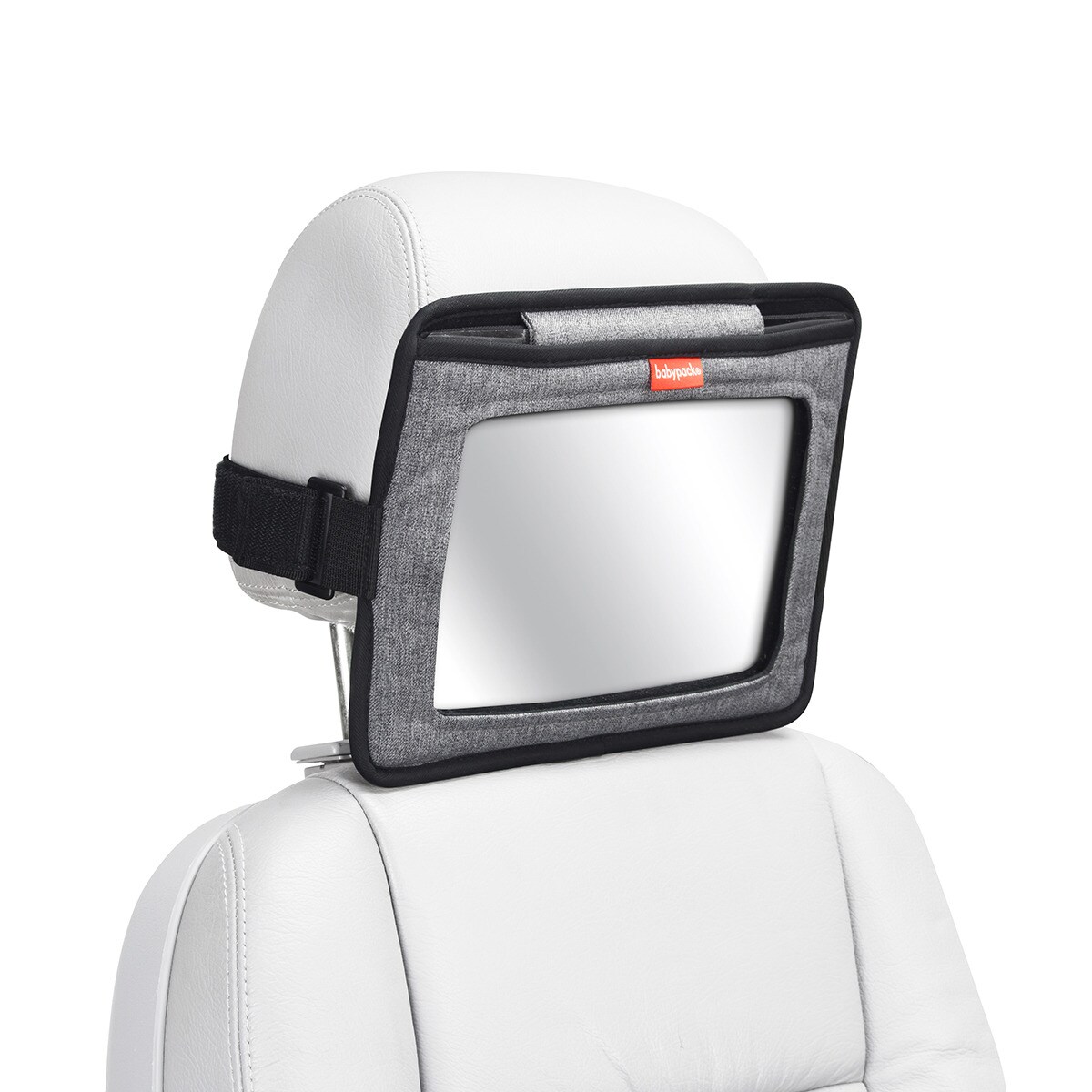 Espejo trasero +  funda ipad babypack Gris-3