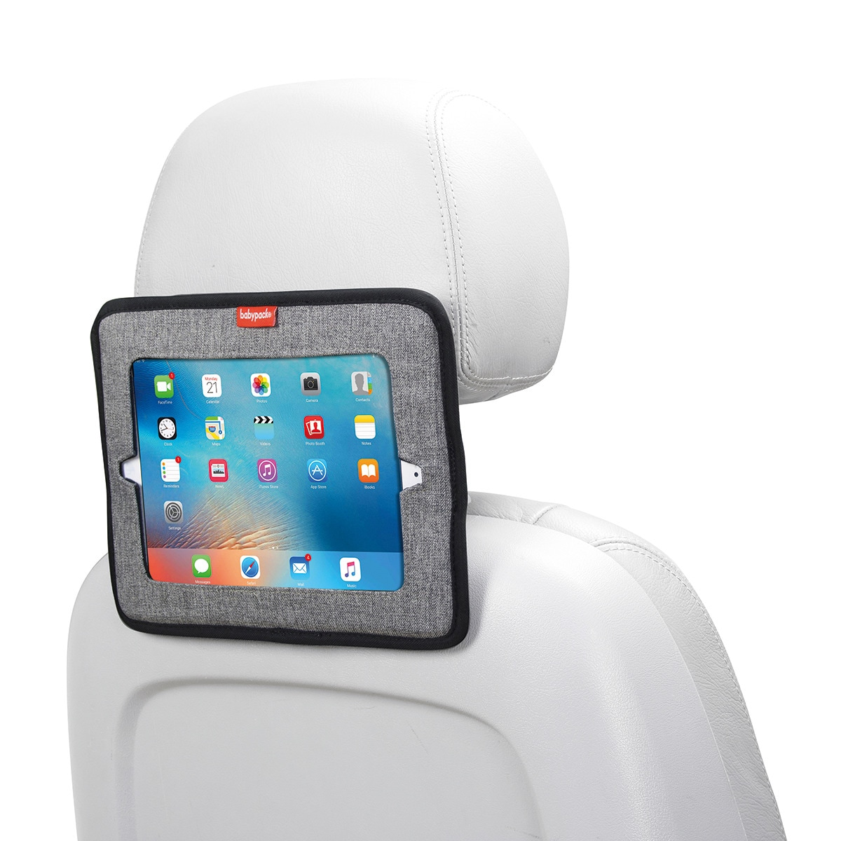 Espejo trasero +  funda ipad babypack Gris-5
