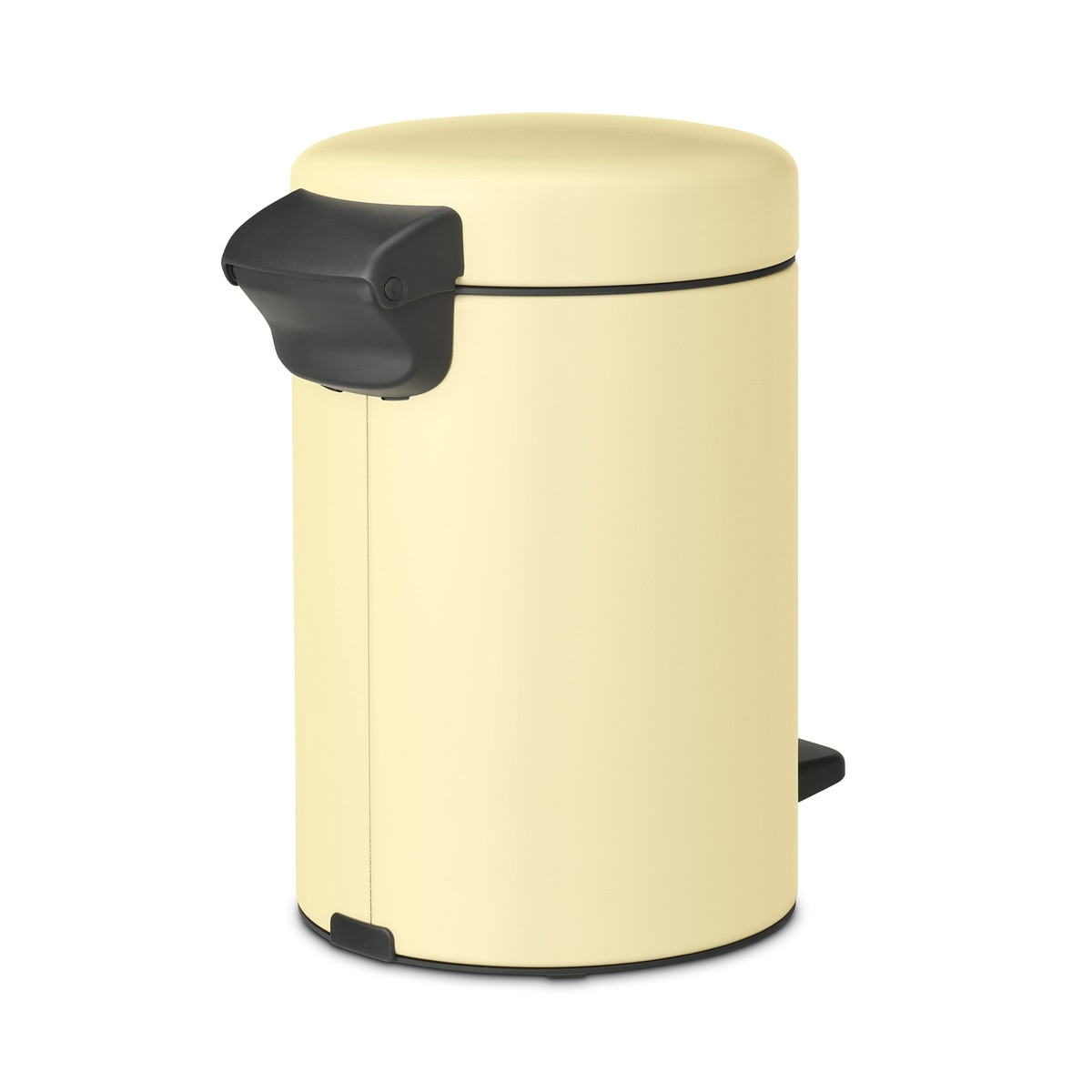 Papelera de baño con pedal NewIcon 3L Brabantia Amarillo pálido-5