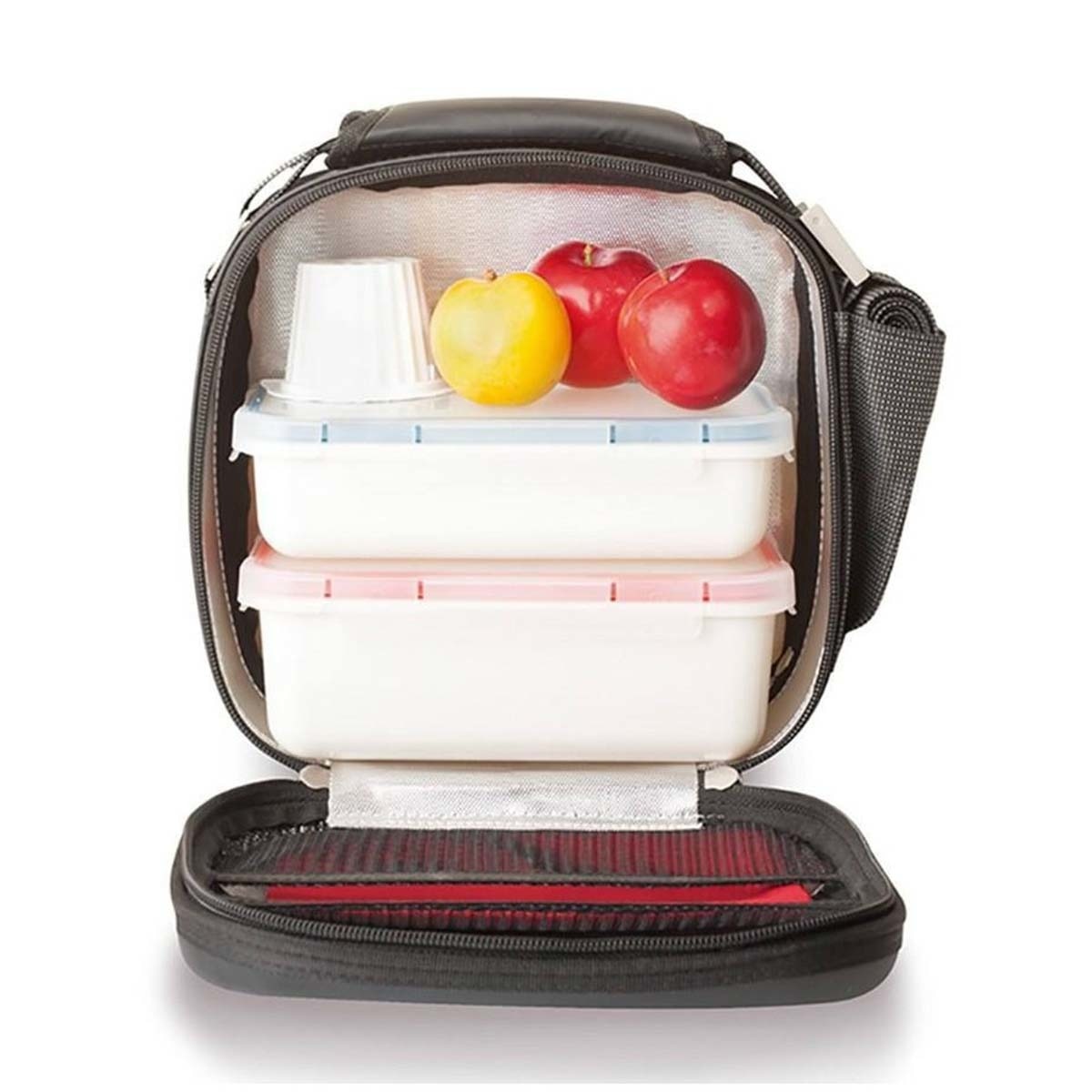 Porta-alimentos Satin Mini Preto-2