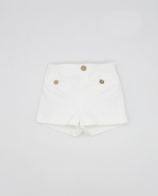 Imagen 0 de Bermuda lino rústico crudo