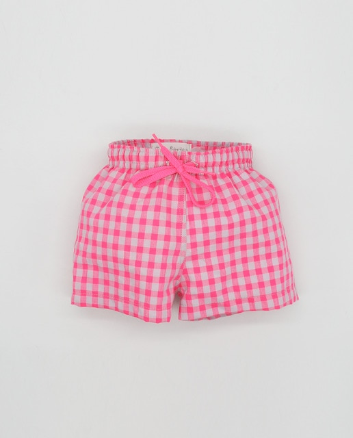 Imagen 0 de Bóxer vichy rosa flúor