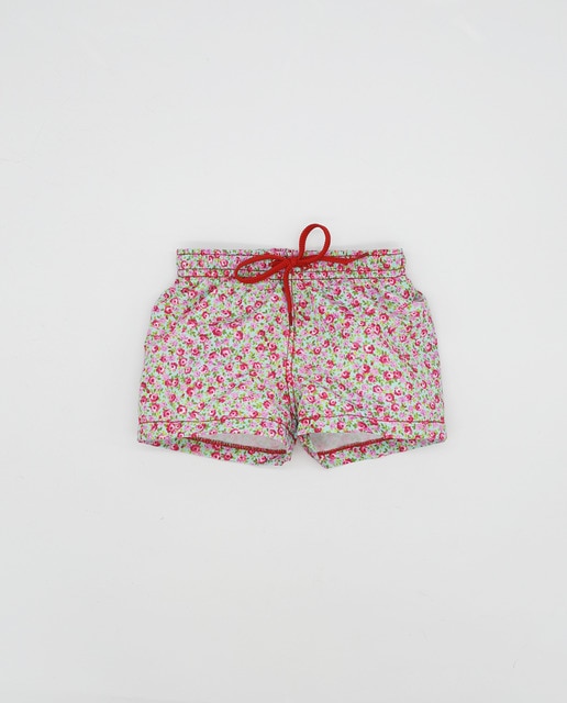 Imagen 0 de Bóxer flor rosa sobre fondo verde