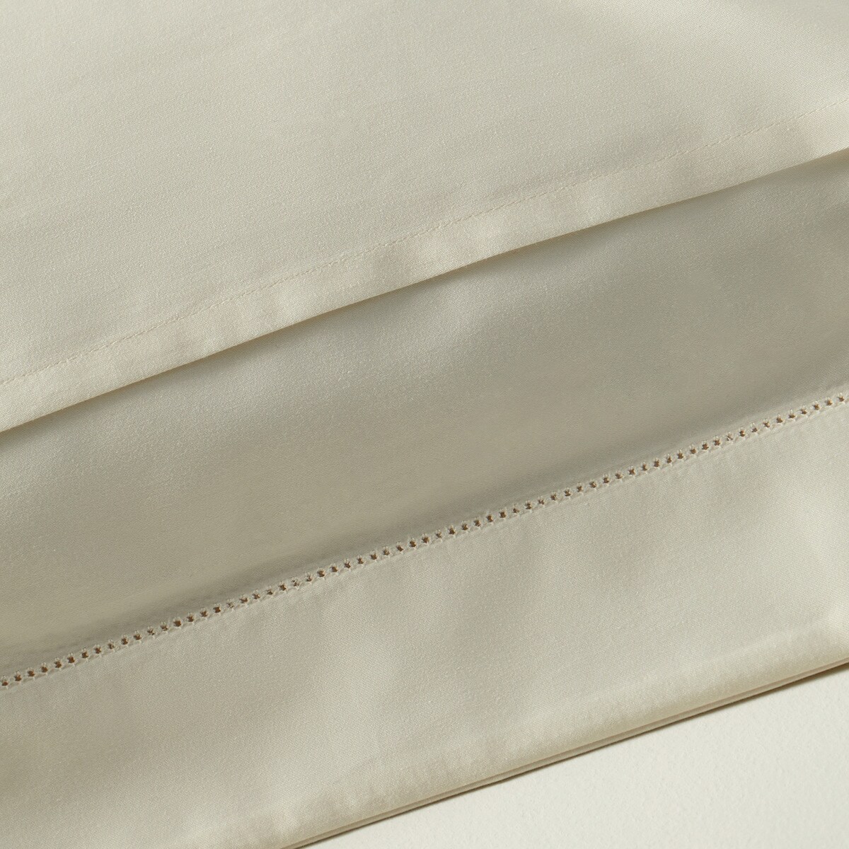 Capa de Almofada em Algodão Egípcio Cetim - 600 Fios Cru-3