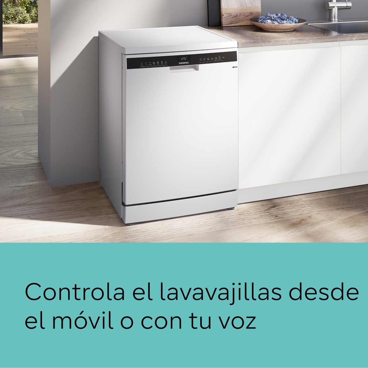 Lavavajillas Siemens 14 servicios, Bandeja Cubiertos para cubiertos , 60 cm - SN23HW02ME Blanco-8